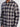 Men Navy and White Checked Shirt