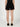 Women Black Regular Fit Denim Shorts