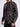 Men Black and Grey Abstract Print Shirt