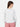 Women White Oversized Cropped Sweatshirt