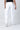 Men White Straight Cargo Jeans