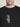 Men Black Printed Oversized T-Shirt