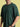 Men Dark Green Solid Oversized T-Shirt