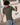 Mens Green Solid T-shirt