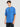 Men Blue coloured Drop shoulder Oversized T Shirt with embroidery badge