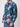 Men Blue/Red Abstract Print  Shirt