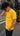 Men Yellow Solid Cotton T Shirt