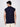 Men Navy Sleeveless Graphic Oversized T Shirt