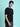 Men Oversize Fit Black Halloween Glow-in-the-Dark Skull T-Shirt