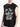 Men Black Sleeveless Typography Oversized T Shirt