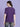 Women Purple Oversized T-shirt