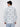 Men Green and Blue Floral Printed Slub Texture Shirt