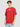 Men Red coloured Drop shoulder Oversized T Shirt with embroidery badge