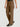 Women Brown Straight Fit  cotton Cargo Trousers