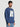 Men Crew Neck Drop Shoulder Graphic printed Navy Sweatshirt