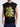 Men Black Sleeveless Graphic Oversized T Shirt