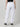 Women White Parachute Fit Solid Cargo Joggers with Belt