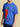 Men Blue Graphic Print Oversize T Shirt