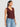 Women Over lap Maroon  Adjustable Top with side knot