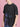 Men Black Printed Oversized T-Shirt