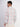 Men Aqua and Peache Tropical Print Slub Texture Shirt