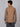 Men Solid Brown Single Pocket Shirt