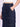 Women Blue A-Line Cargo Denim Skirt