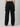 Women Solid Black Relaxed Fit Denim Cargo Jeans