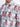 Men Grey and Red Abstract Print Slim Fit Shirt