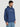 Men Relax fit kangaroo pocket Graphic printed Navy hoodie