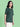 Women Green Graphic Print Oversized T-shirt