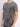 Men Grey Acid wash Oversize T Shirt