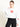 Women White Melange Over size Sweatshirts