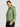 Women Olive Relax Fit Kangroo Pocket Graphic Printed Hoodie