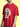 Men Red Grapic Print Oversize T Shirt