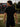 Men Black Graphic Regular Half sleeves T-Shirt