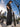Men Black Regular Fit Elasticated Casual Trousers