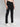 Men Charcoal Slim Fit Denim Trouser