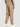 Men Brown Relax Fit Cargo Jogger with Cut & Sew Detail