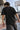 Men Black Printed Oversized T-Shirt