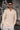 Men Peach Cotton Linen Slim Short Kurta