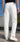 Men White Relaxed Cropped Jeans