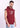Men Maroon Graphic Printed Sleeveless Hoodie with kangaroo pocket