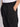Men Black Cargo Trousers with Drawstring