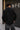 Men Black Solid Oversized Fit Casual Shirt