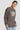 Women Relax Fit Grey Graphic Printed Pullover Sweatshirt
