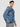 Men hooded washed oversize denim jacket