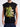 Men Black Sleeveless Graphic Oversized T Shirt