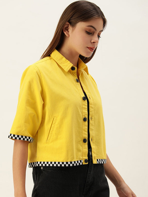 Women's Regular Fit Yellow Jackets