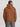 Men Relax fit kangaroo pocket Graphic printed Brown hoodie